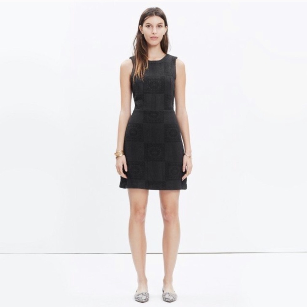 Madewell textured afternoon dress